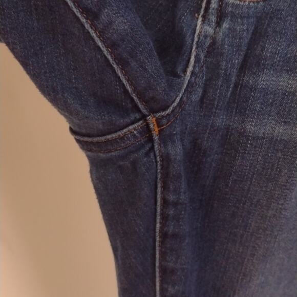 Madewell 9” Mid-rise Button Fly Raw Hem Skinny Jeans Size 28 Denim - Picture 6 of 13